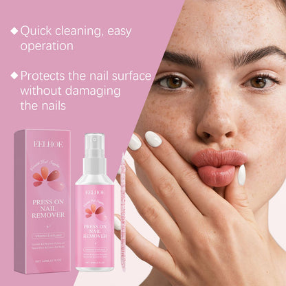 EELHOE Nail Glue Remover Gentle Remover Nail Polish Gel Dissolves Nail Polish Salon Nail Polish Remover
