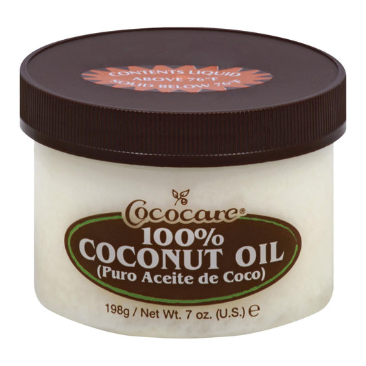 Cococare 100% Coconut Oil - 7 Oz -Pack of 2