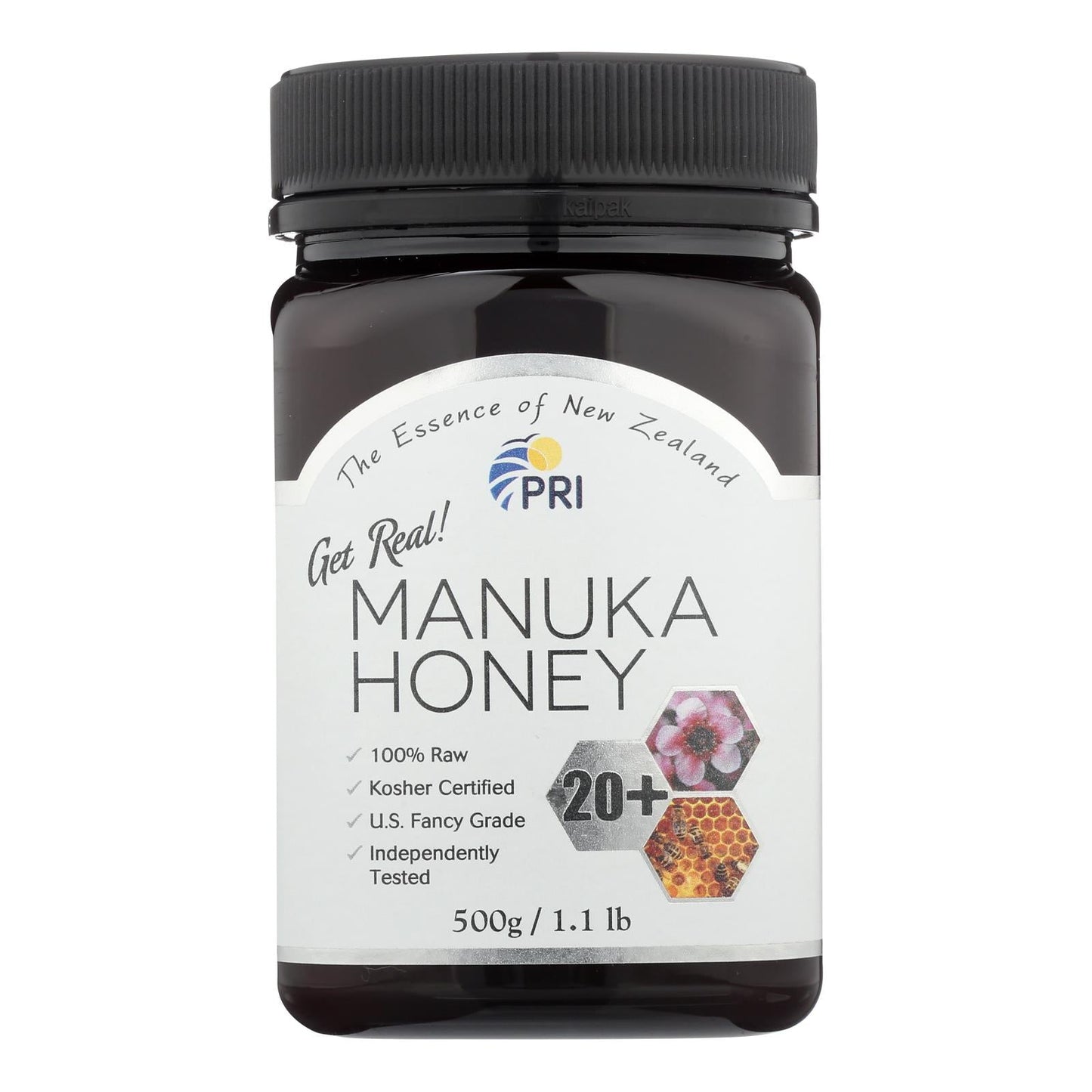 Pacific Resources International Manuka Honey 20+, 1.1 Lb.
