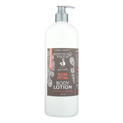 Soothing Touch Rose Petal Body Lotion, Enriched with Natural Moisturizers, 32 Fl. Oz.