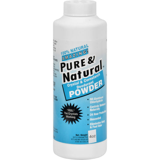 Thai Deodorant Stone, Pure and Natural Powder, 4oz