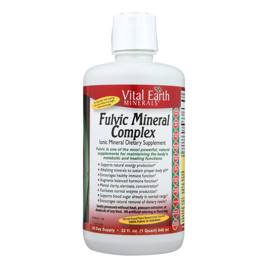 Vital Earth Minerals Fulvic Mineral Complex - 32 fl. oz.