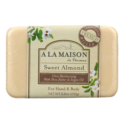 A La Maison Sweet Almond Bar Soap (8.8 Oz.)