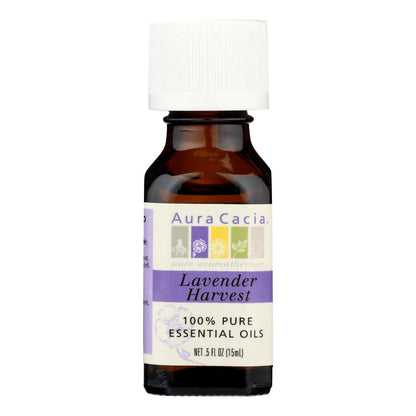 Aura Cacia Pure Lavender Essential Oil, 0.5 Fl Oz