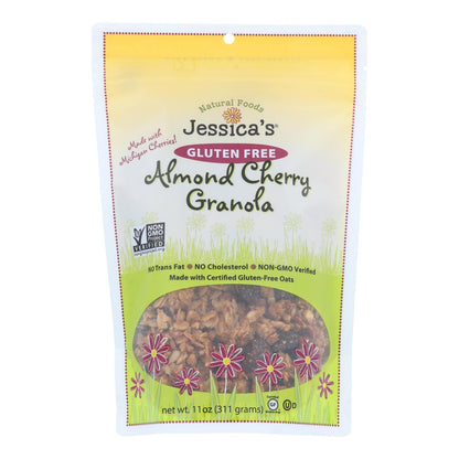 Jessica's Gluten-Free Almond Cherry Granola, 12 x 11 Oz. Packs