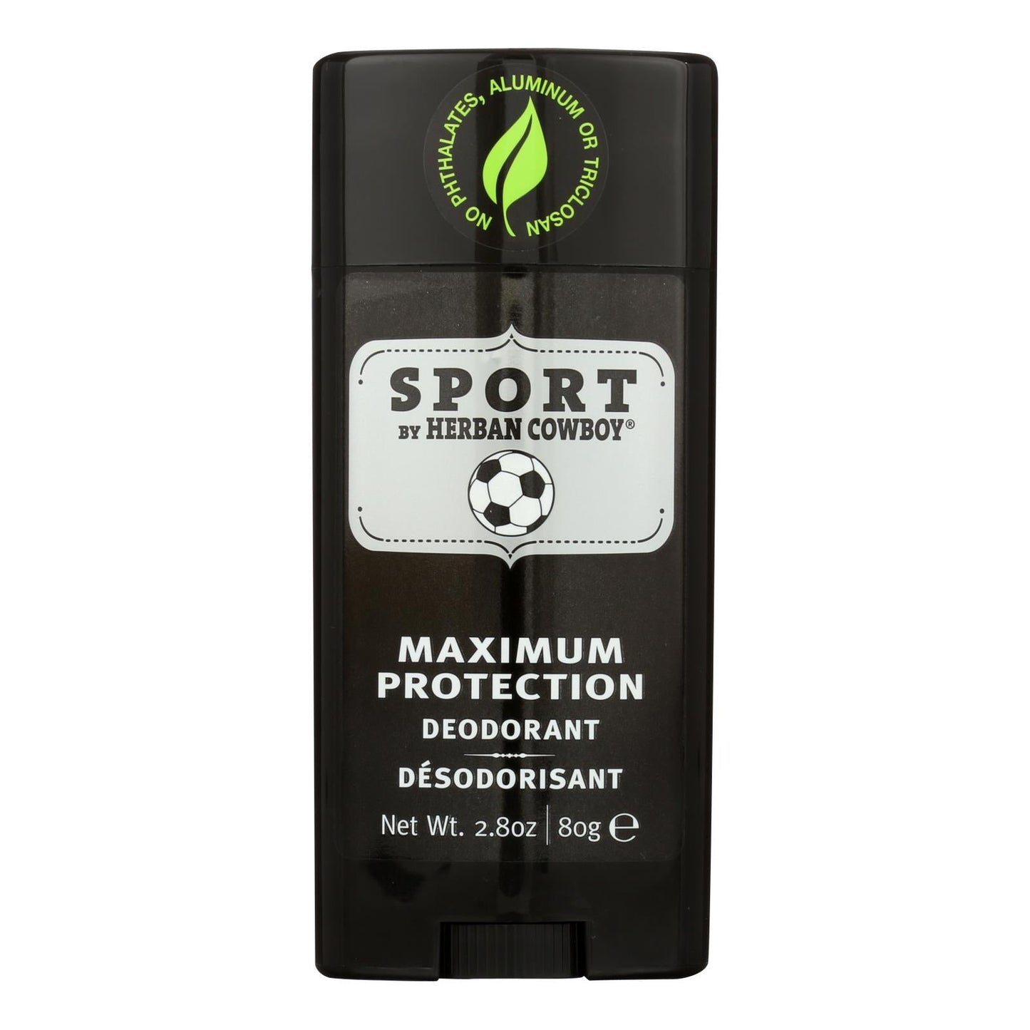 Herban Cowboy Sport Maximum Protection Deodorant, 2.8 Oz