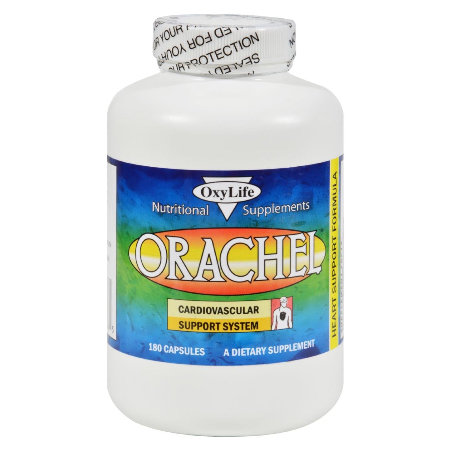 Oxylife Orachel, Cardiovascular Support System, 180 Capsules