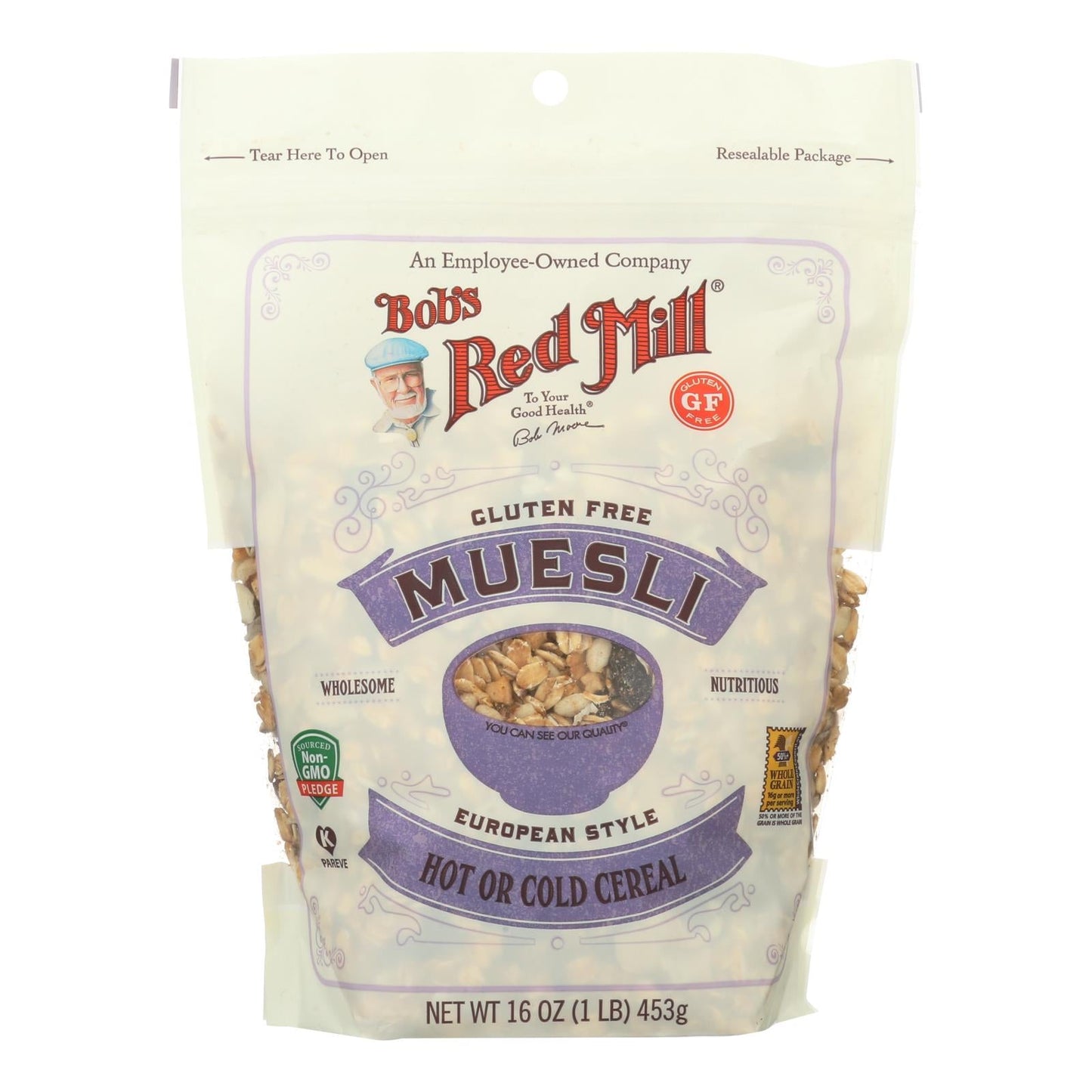 Bob's Red Mill Gluten Free European Style Muesli (Pack of 4 - 16 Oz.)