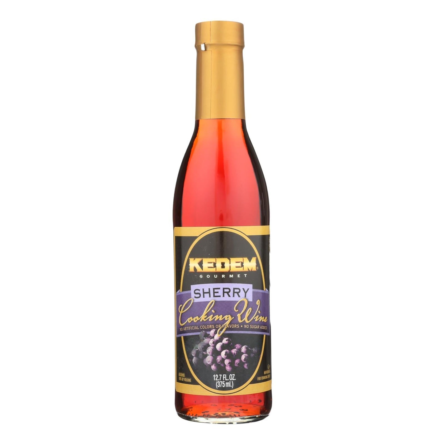 Kedem Cooking Sherry Wine Pack of 12 - 12.7 Fl Oz