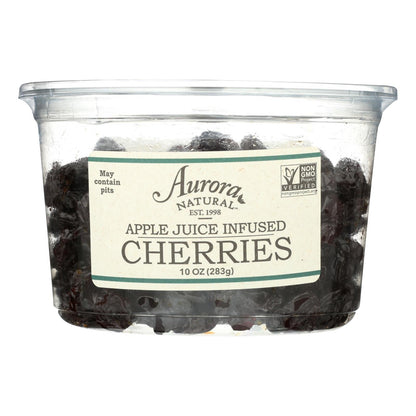 Aurora Apple Juice Infused Cherries, Pack of 12 - 10 Oz.