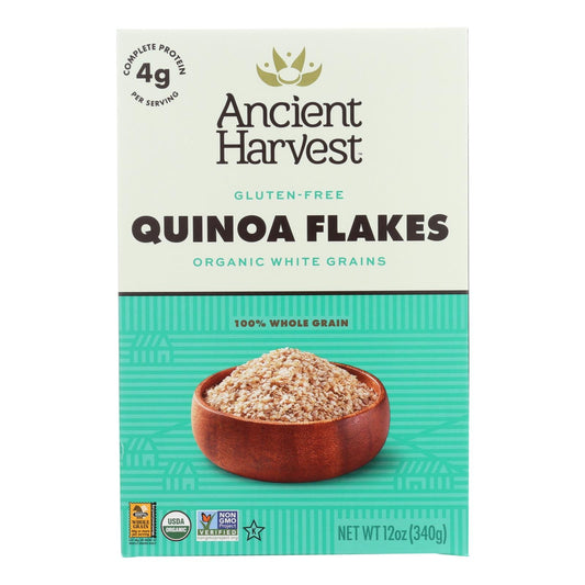 Ancient Harvest Organic Quinoa Flakes Hot Cereal - 12 oz. (Pack of 12)