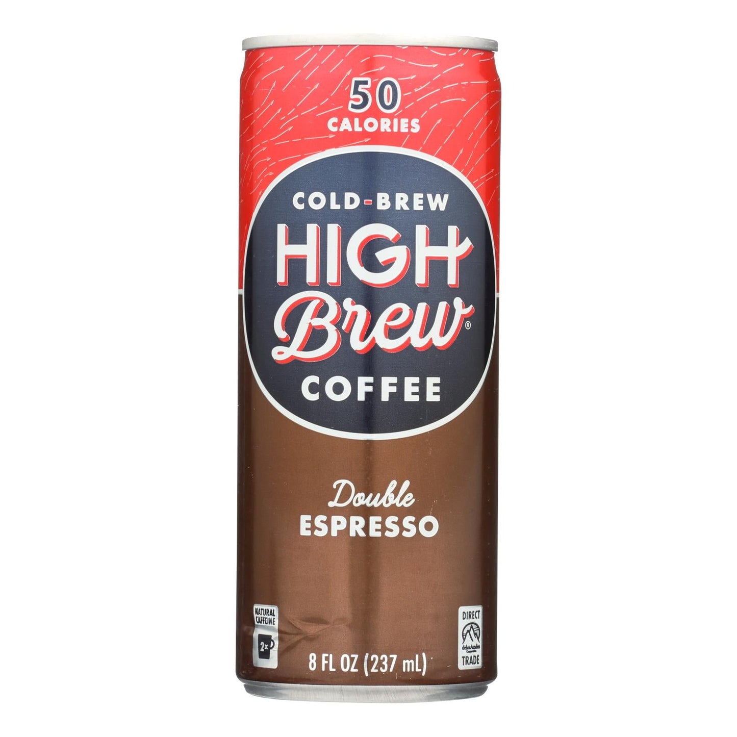 High Brew Coffee - Double Espresso Ready-To-Drink Coffee - 8 fl oz (Pack of 12)