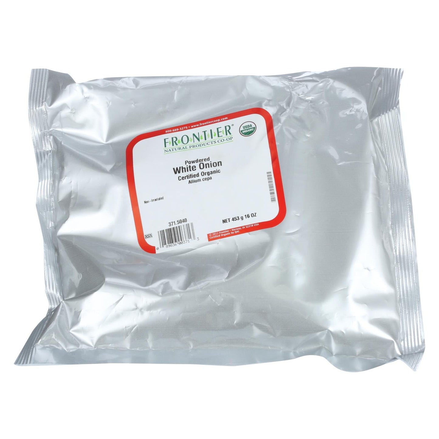 Frontier Herbs: USDA Certified Organic Onion Powder, 1 lb.