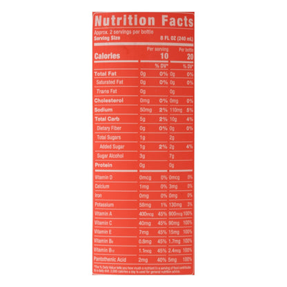 Roar Organic Georgia Peach Water (Pack of 12 - 18 Fl Oz)