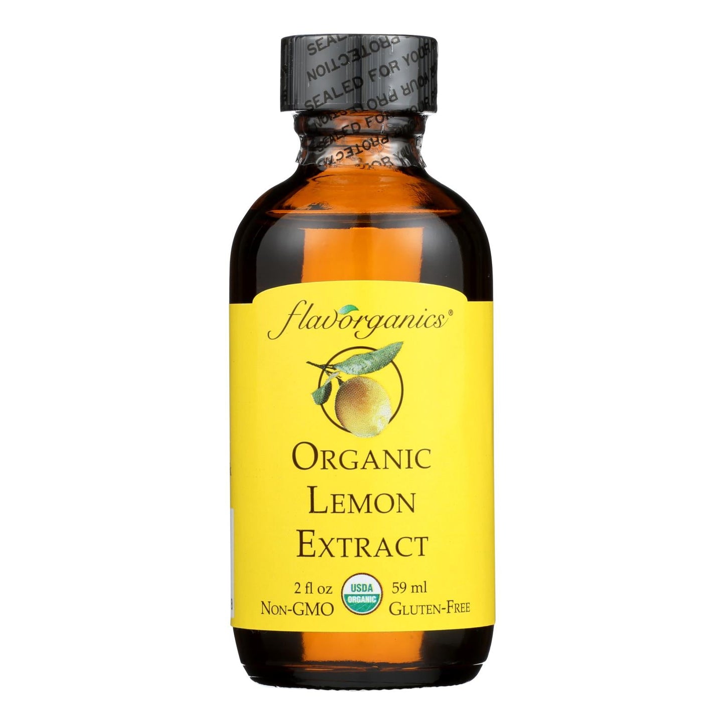 Flavorganics Organic Lemon Extract: Brighten Up Your Dishes with Zesty Citrus Goodness