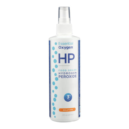 Essential Oxygen Hydrogen Peroxide 3% Food Grade Disinfectant Spray - 8 Oz.