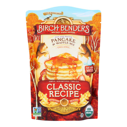 Birch Benders Classic Pancake & Waffle Mix, Case of 6, 16 Oz. Each