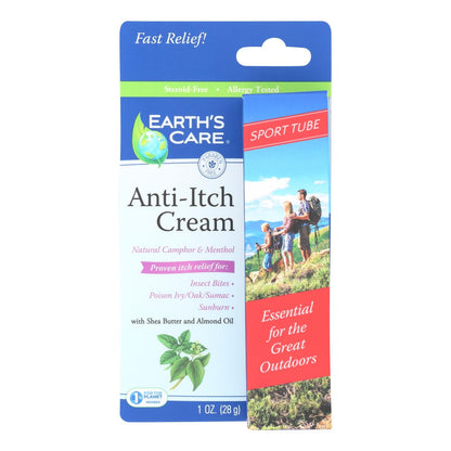 Earth's Care Anti-Itch Cream, 1 Oz.