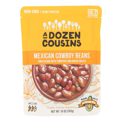 A Dozen Cousins Ready-to-Eat Mexican Pinto Beans (6-Pack, 10 Oz. Each)
