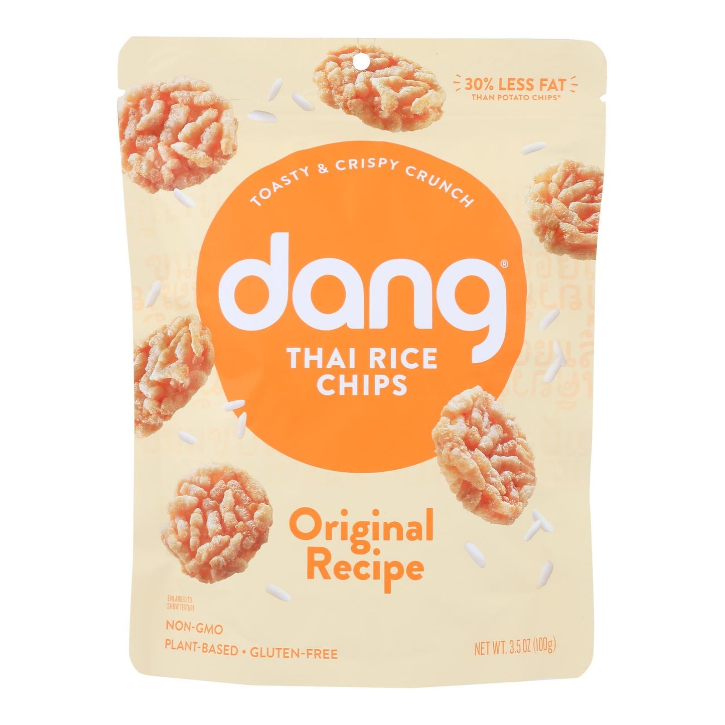 Dang Original Sticky Rice Chips (Pack of 12 - 3.50 Oz.)