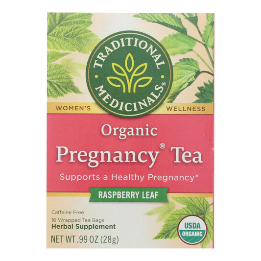 Traditional Medicinals Organic Pregnancy Herbal Tea  - 6x16 Tea Bags