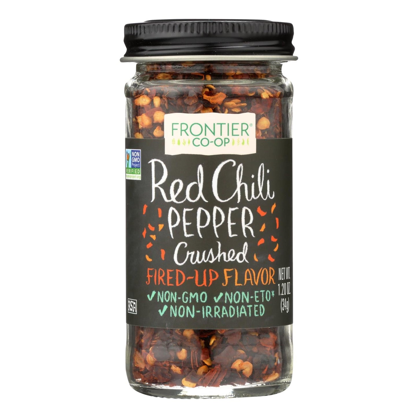 Frontier Herb Premium Crushed Red Chili Peppers - 1.2 Oz.