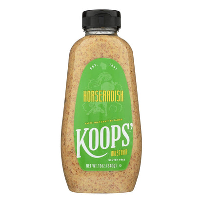 Koop's 12 Pack of 12 Oz. Mustard Horseradish