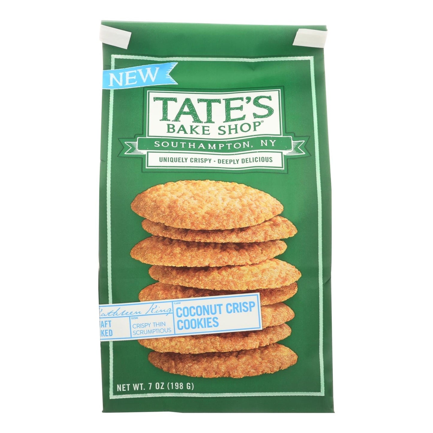 Tate's Bake Shop Coconut Crisp Cookies, 12-Pack (7 Oz. Each)