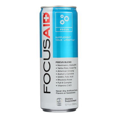 Lifeaid Focusaid Energy Drink (Pack of 12 - 12 fl oz)