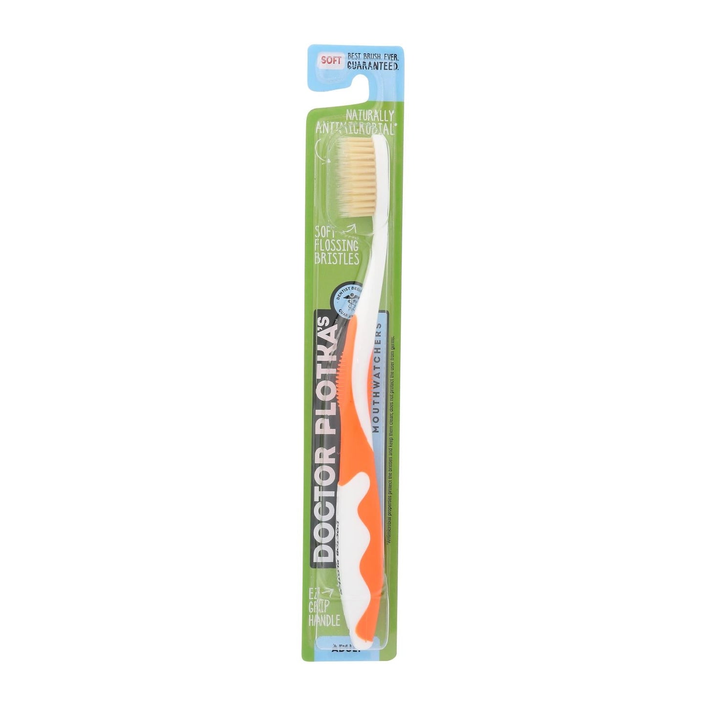 Mouth Watchers Adult Toothbrush - Orange