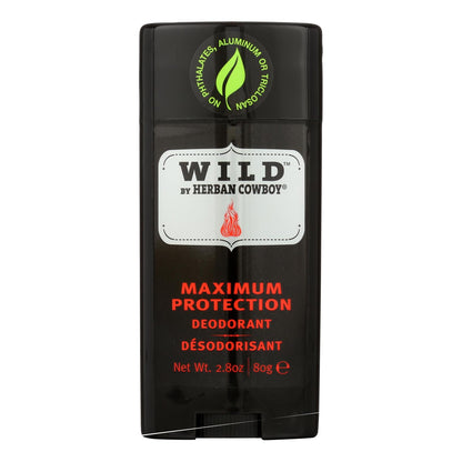 Herban Cowboy Natural Deodorant in Wild Scent (2.8 Oz.)
