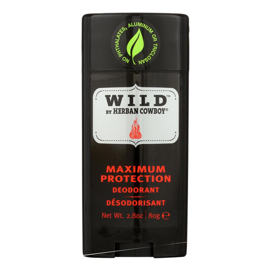 Herban Cowboy Natural Deodorant in Wild Scent (2.8 Oz.)