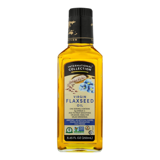 International Collection Virgin Flaxseed Oil - 6-Pack - 8.45 fl oz