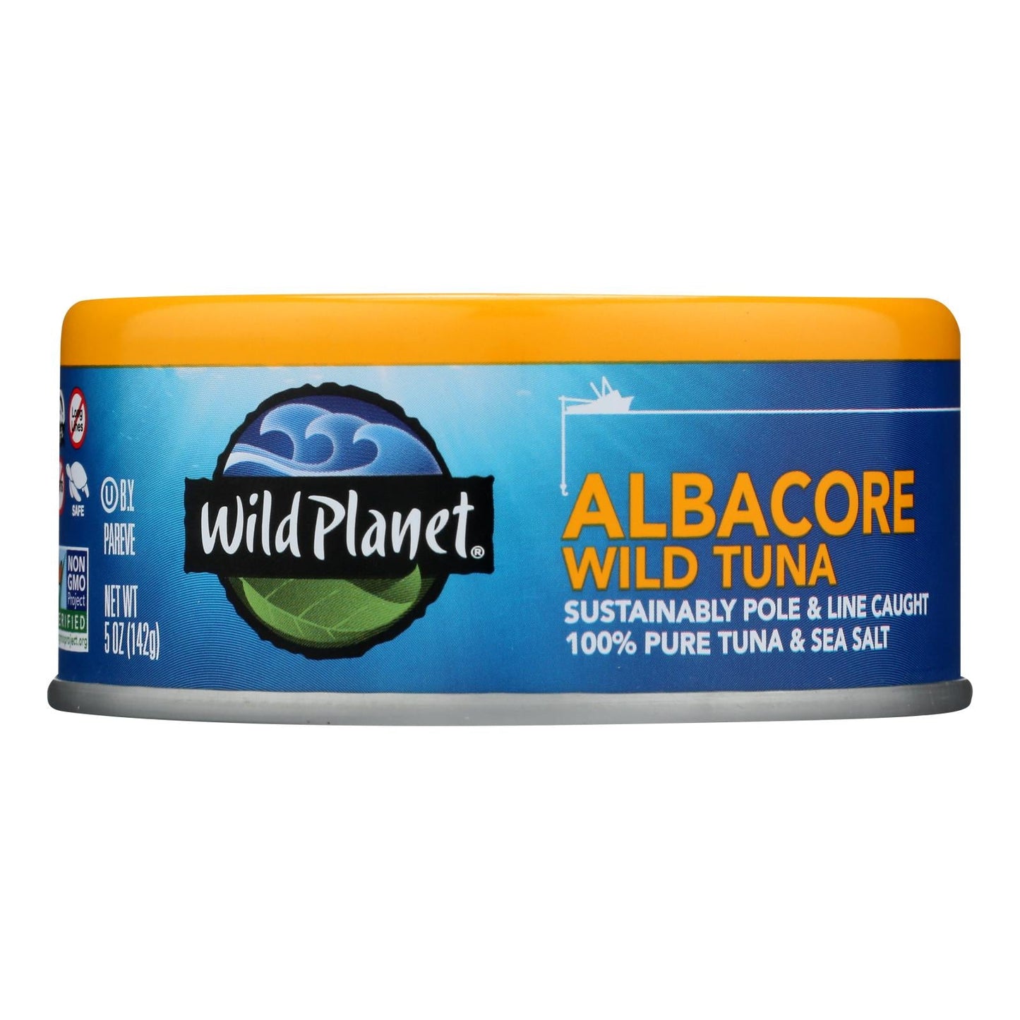 Wild Planet Albacore Tuna - Low Mercury, Kosher, Dolphin Safe, 5 oz. (Pack of 12)