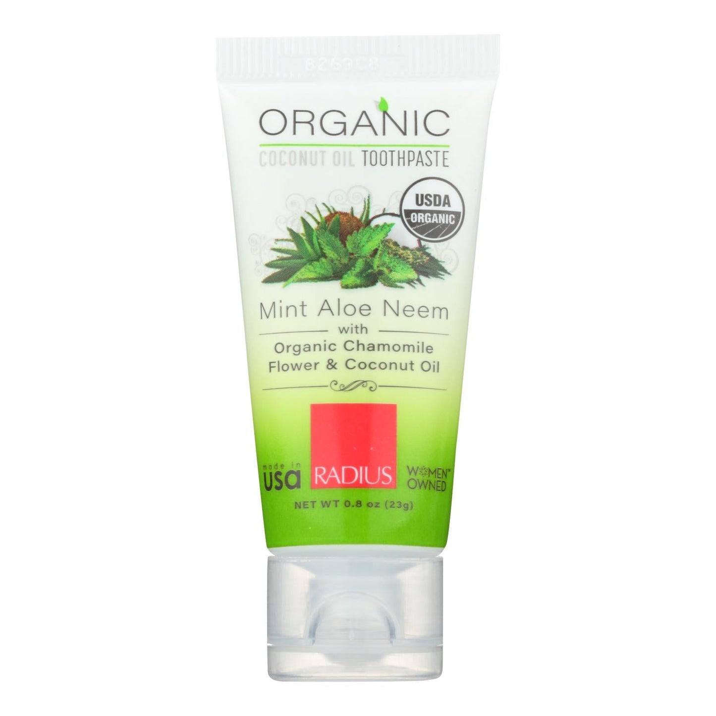 Radius Neem & Mint Toothpaste, 24-Count, 0.8 oz. per Tube