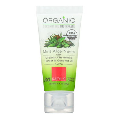 Radius Neem & Mint Toothpaste, 24-Count, 0.8 oz. per Tube