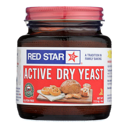 Red Star Nutritional Yeast - Active - Dry Yeast - Case Of 12 - 4 Oz