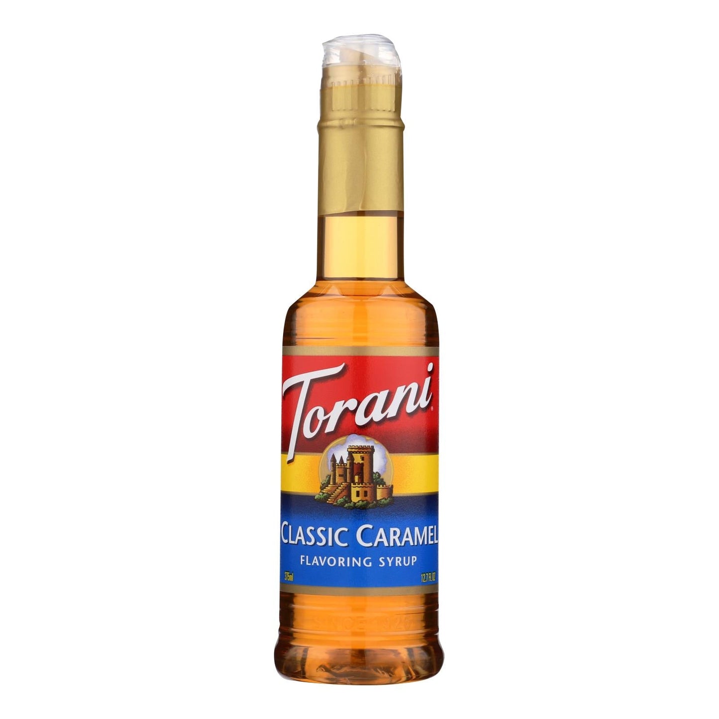 Torani Caramel Coffee Flavoring Syrup, Case of 4 (12.7 fl oz Bottles)