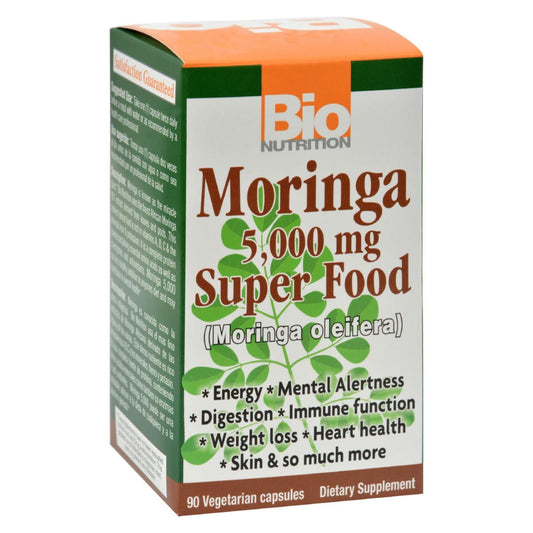 Bio Nutrition Moringa 5000mg Daily Supplement (90 Capsules)