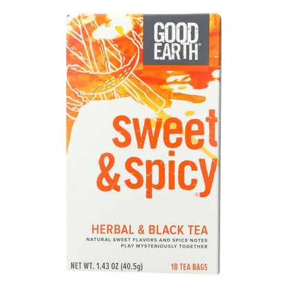 Good Earth Sweet 'n Spicy Black Tea, 18 ct (6 Pack)
