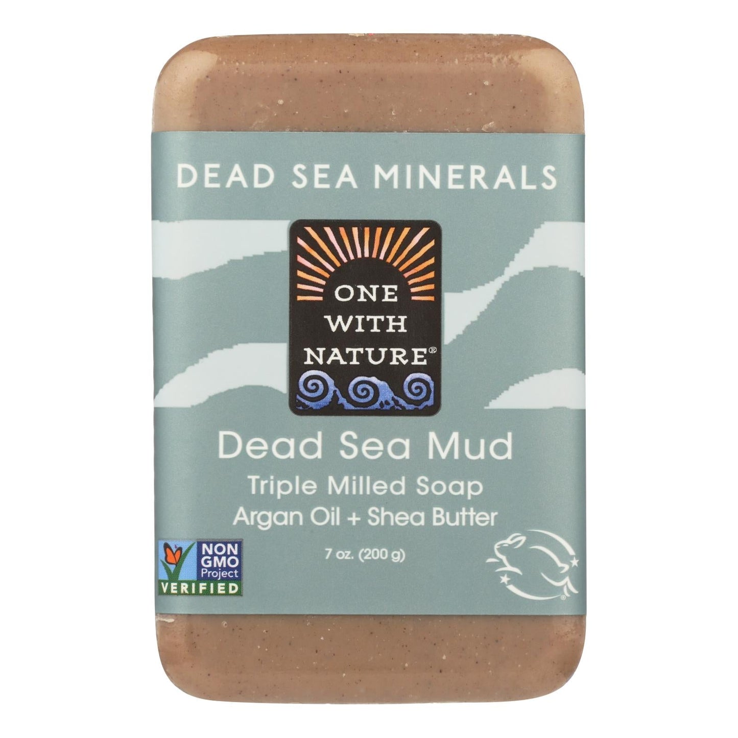 Dead Sea Mineral Mud Soap by One With Nature - 7 Oz.