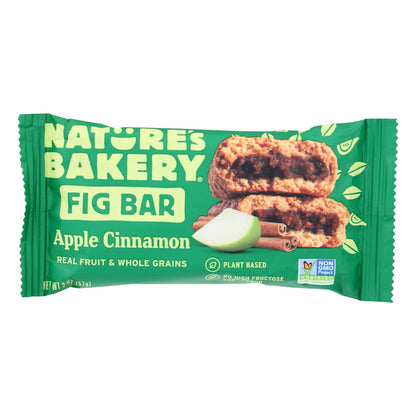 Nature's Bakery Whole Wheat Stone-Ground Apple Cinnamon Fig Bars, 12-Pack, 2 Oz