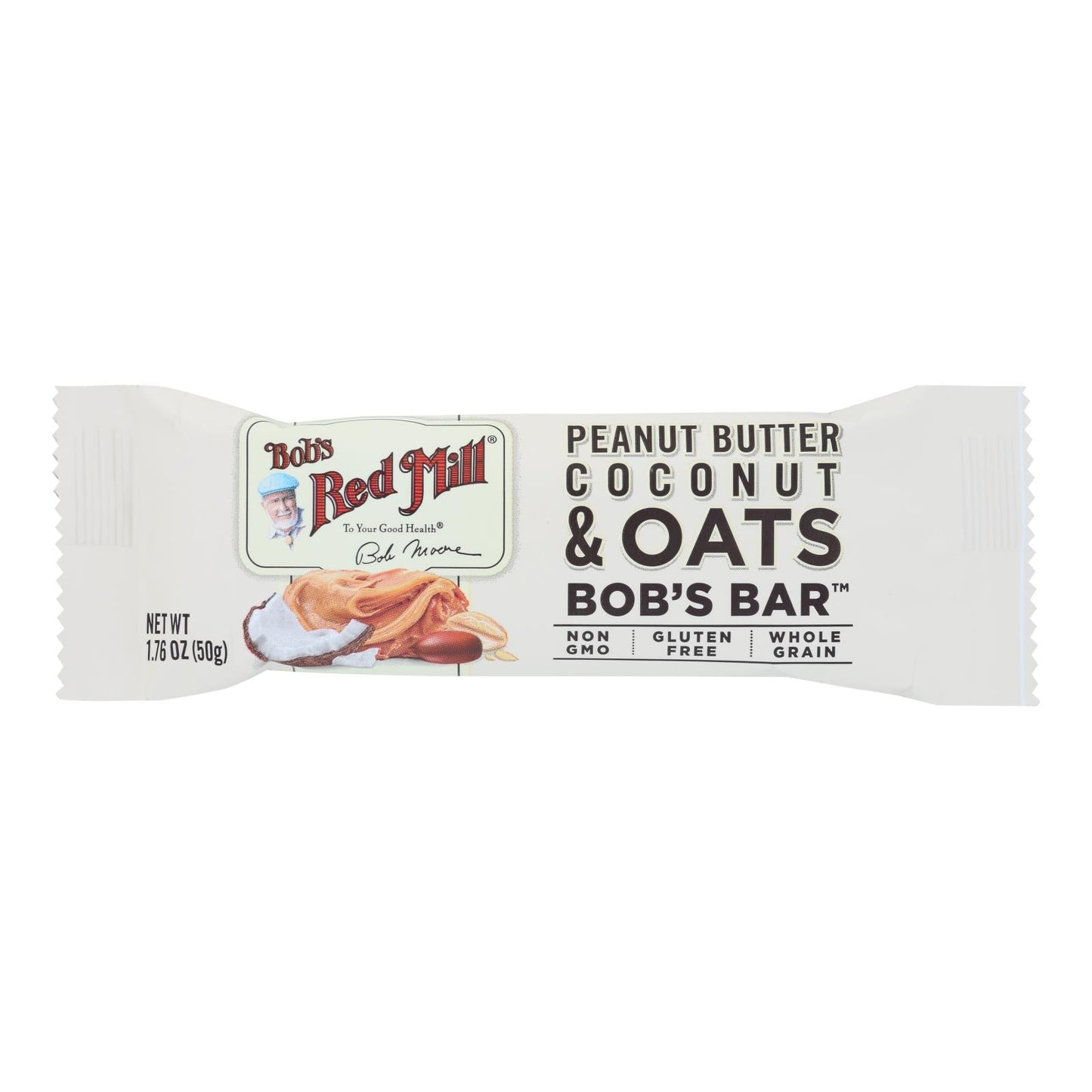 Bob's Red Mill Gluten-Free Peanut Coconut Oats | 12-pk | 1.76 Oz. Each