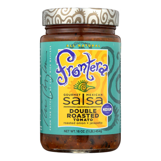 Frontera Foods Double Roasted Tomato Salsa (6 Pack x 16 Oz.)