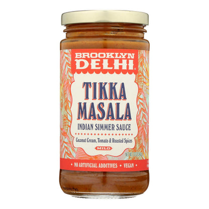 Brooklyn Delhi Tikka Masala Simmer Sauce - Case of 6 - 12 oz