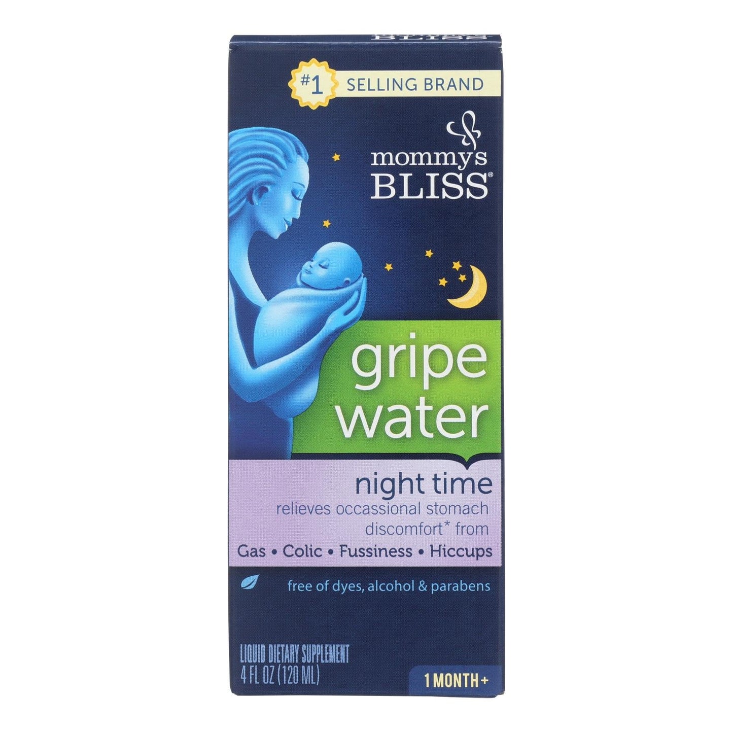 Mommys Bliss Night Time Gripe Water - 4 Oz.