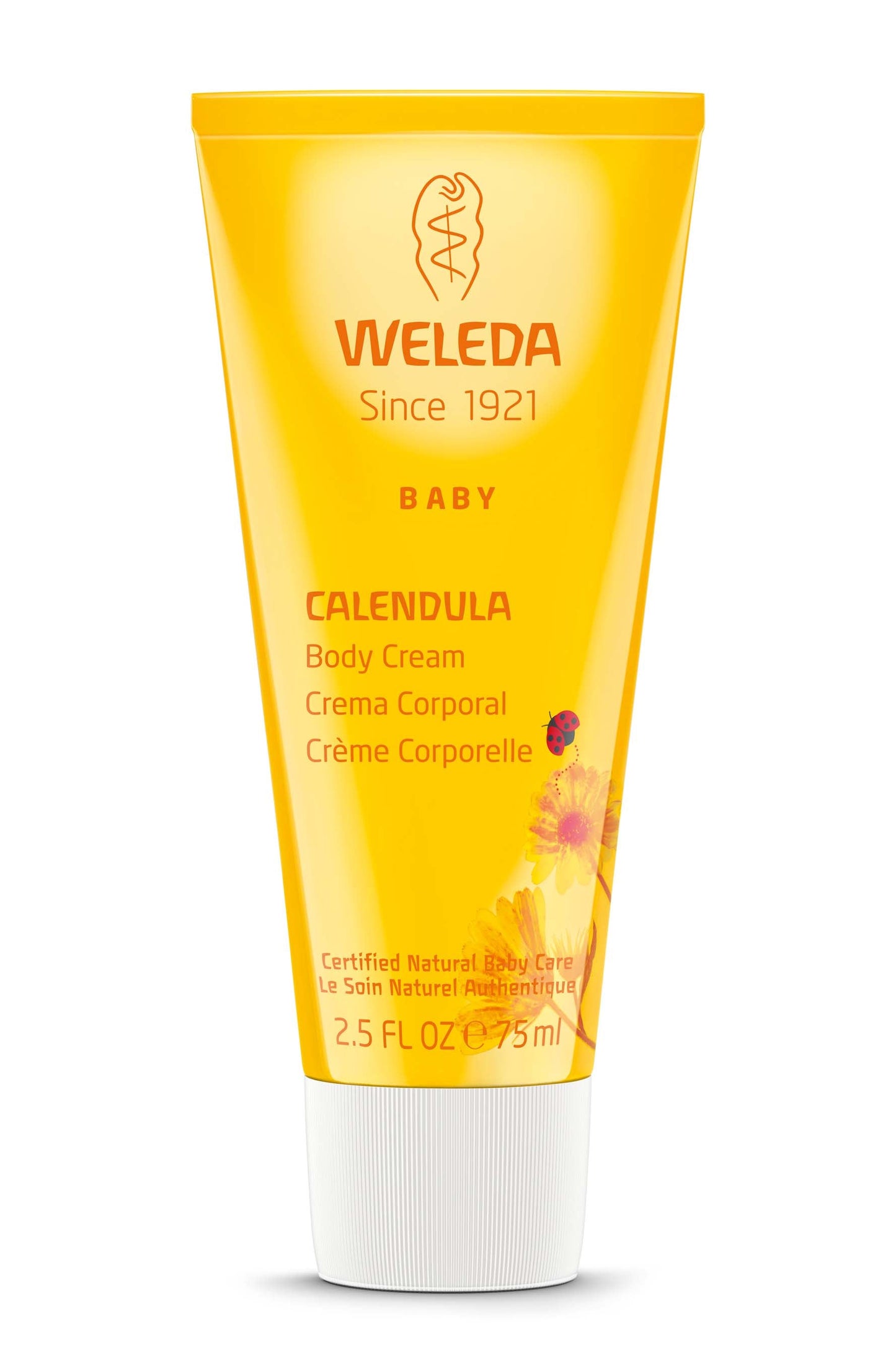 Weleda Calendula Comforting Body Cream, 2.5 Fl Oz