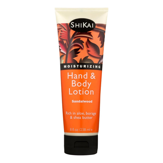 Shikai Naturals Sandalwood All-Natural Hand & Body Lotion (8 Fl Oz)
