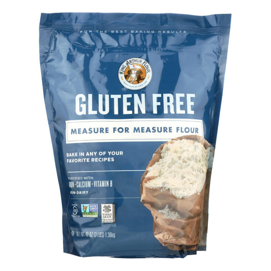 King Arthur Measure For Measure - Gluten Free Flour (Pack of 4 - 3 Lb. each)