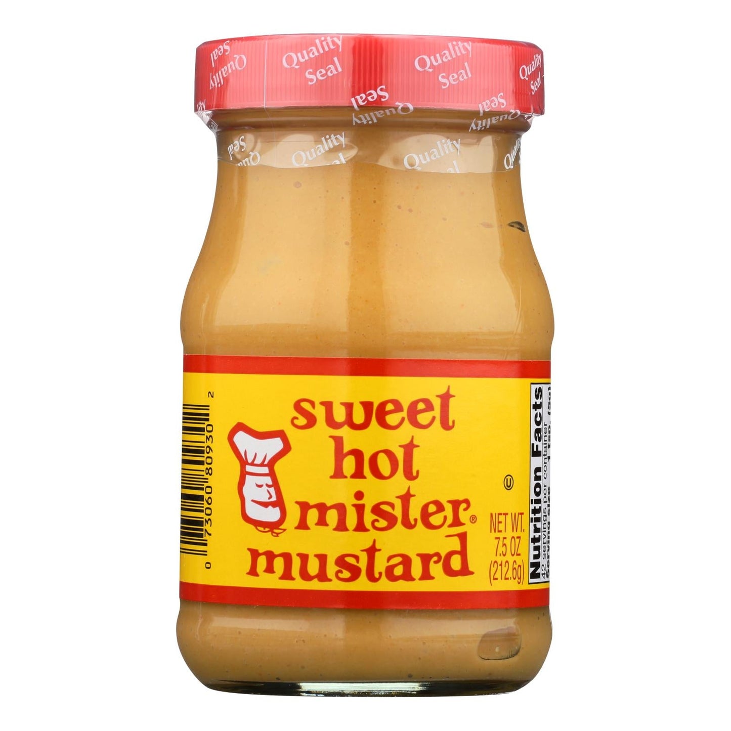Mr. Mustard Sweet Hot Mister Mustard (Pack of 6 - 7.5 Oz. each)